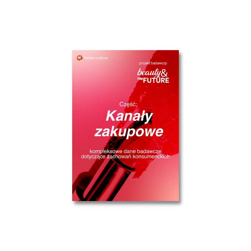 Bezterminowy dostęp do obszaru “Kanały zakupowe” zawierający wszystkie dane badawcze zebrane podczas badania