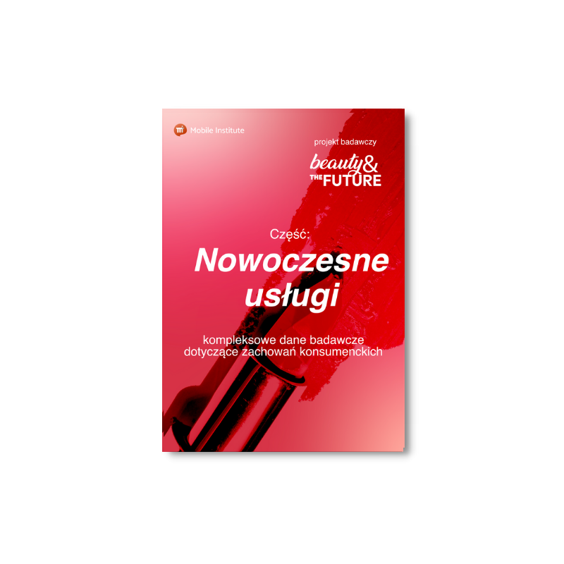 Bezterminowy dostęp do obszaru “Nowoczesne usługi” zawierający wszystkie dane badawcze zebrane podczas badania